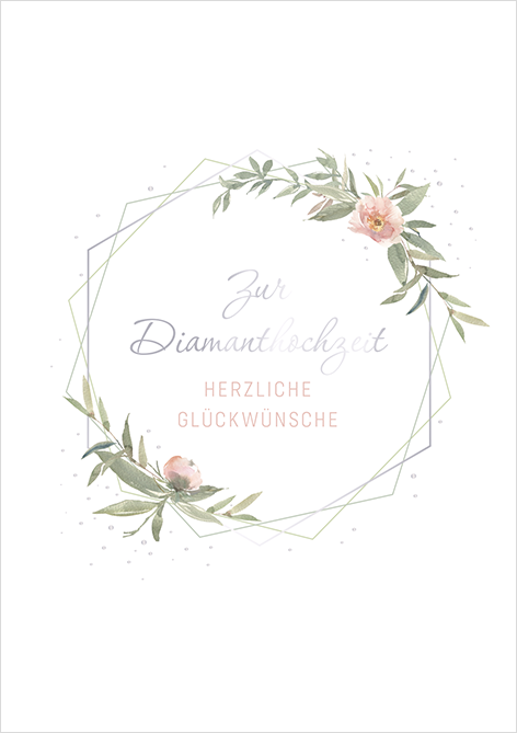 Zur Diamanthochzeit...