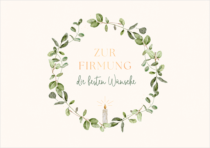 Zur Firmung