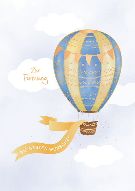 Zur Firmung die besten Wünsche!
