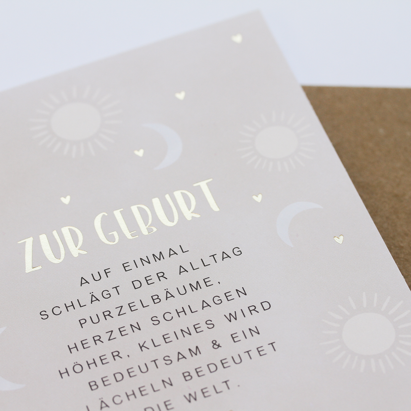 Zur Geburt...