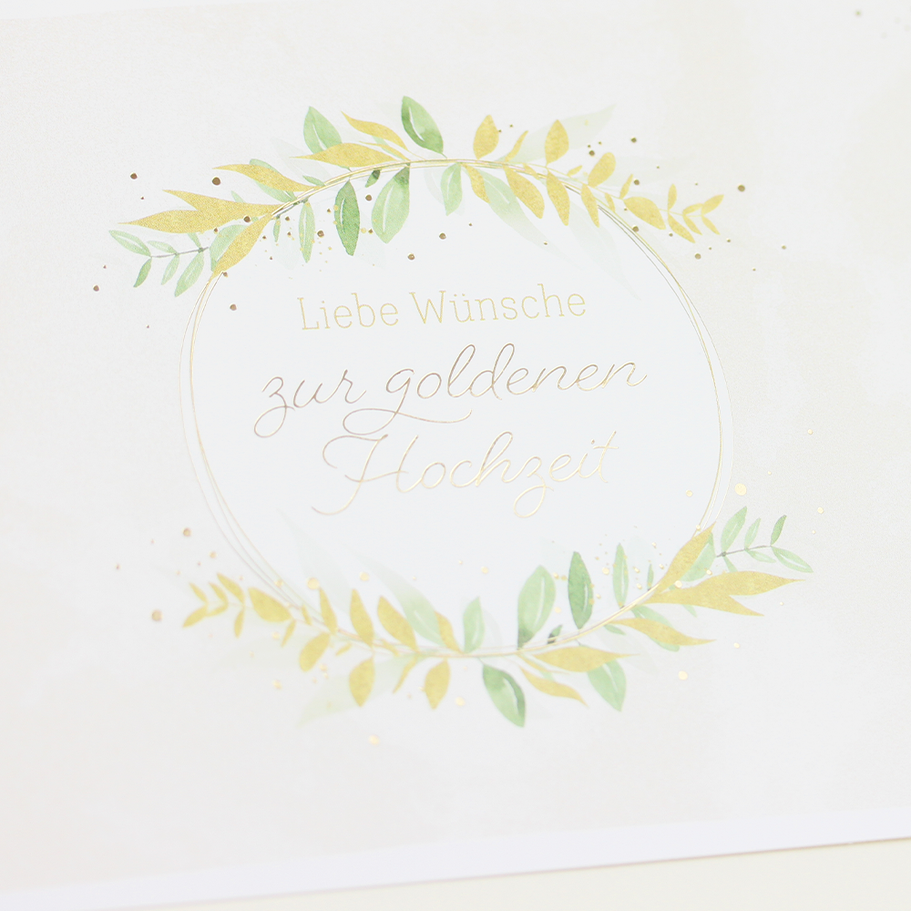 ...zur goldenen Hochzeit ️ Grafik Werkstatt