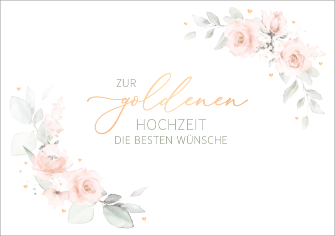 Zur goldenen Hochzeit...