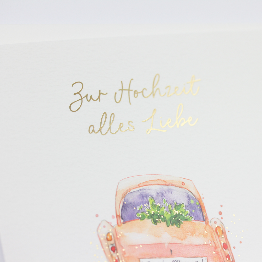 Zur Hochzeit...
