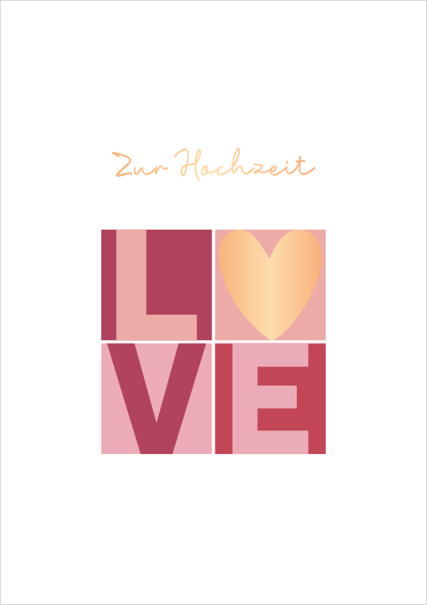 Zur Hochzeit