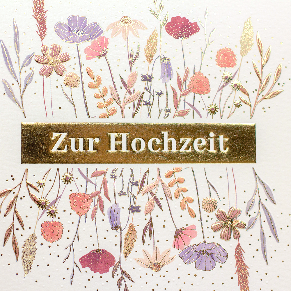 Zur Hochzeit