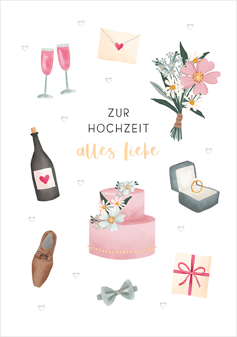 Zur Hochzeit...