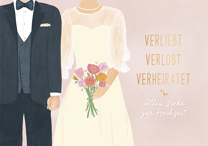 zur Hochzeit...