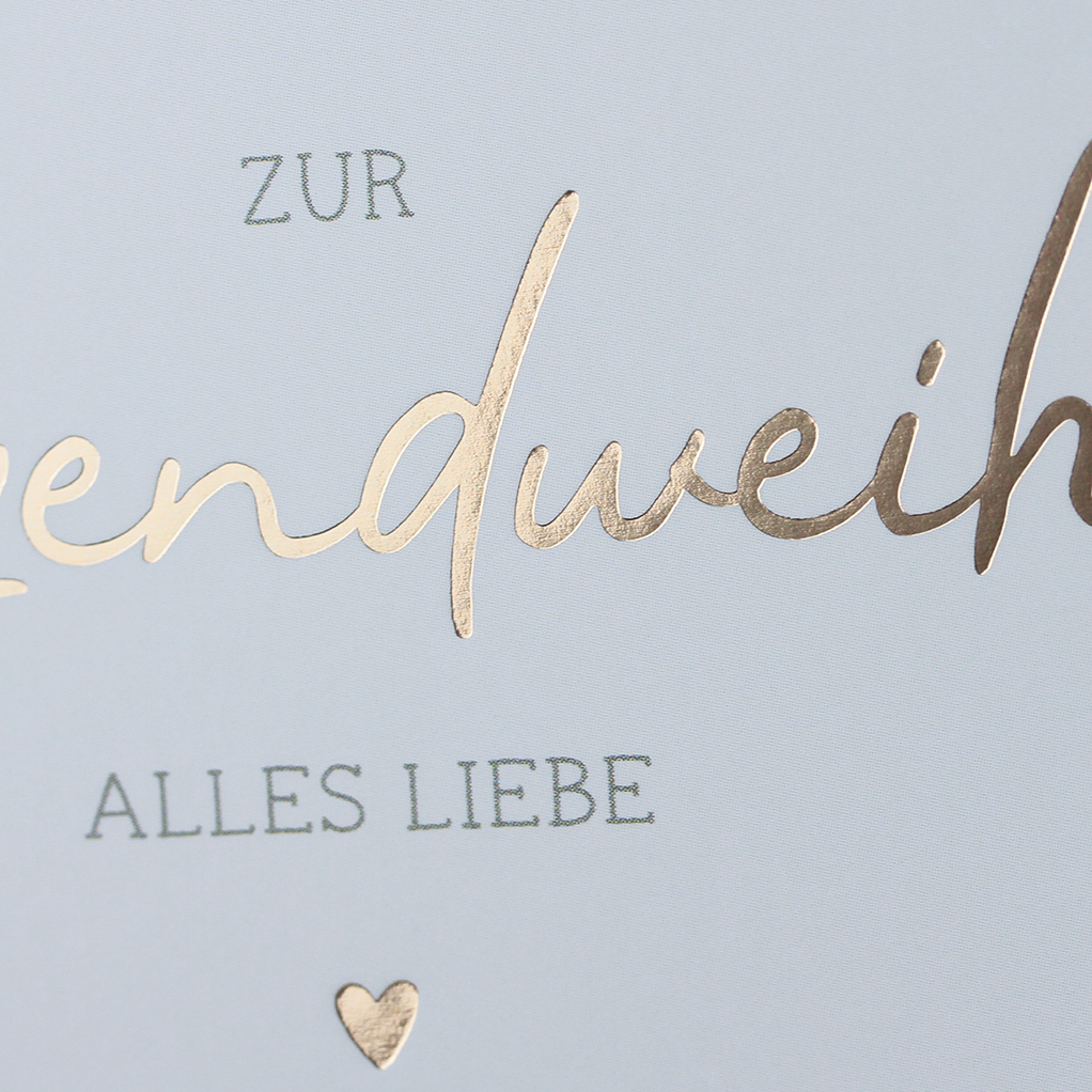 Zur Jugendweihe alles Liebe