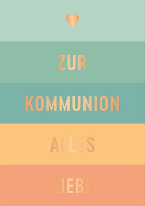 Zur Kommunion...