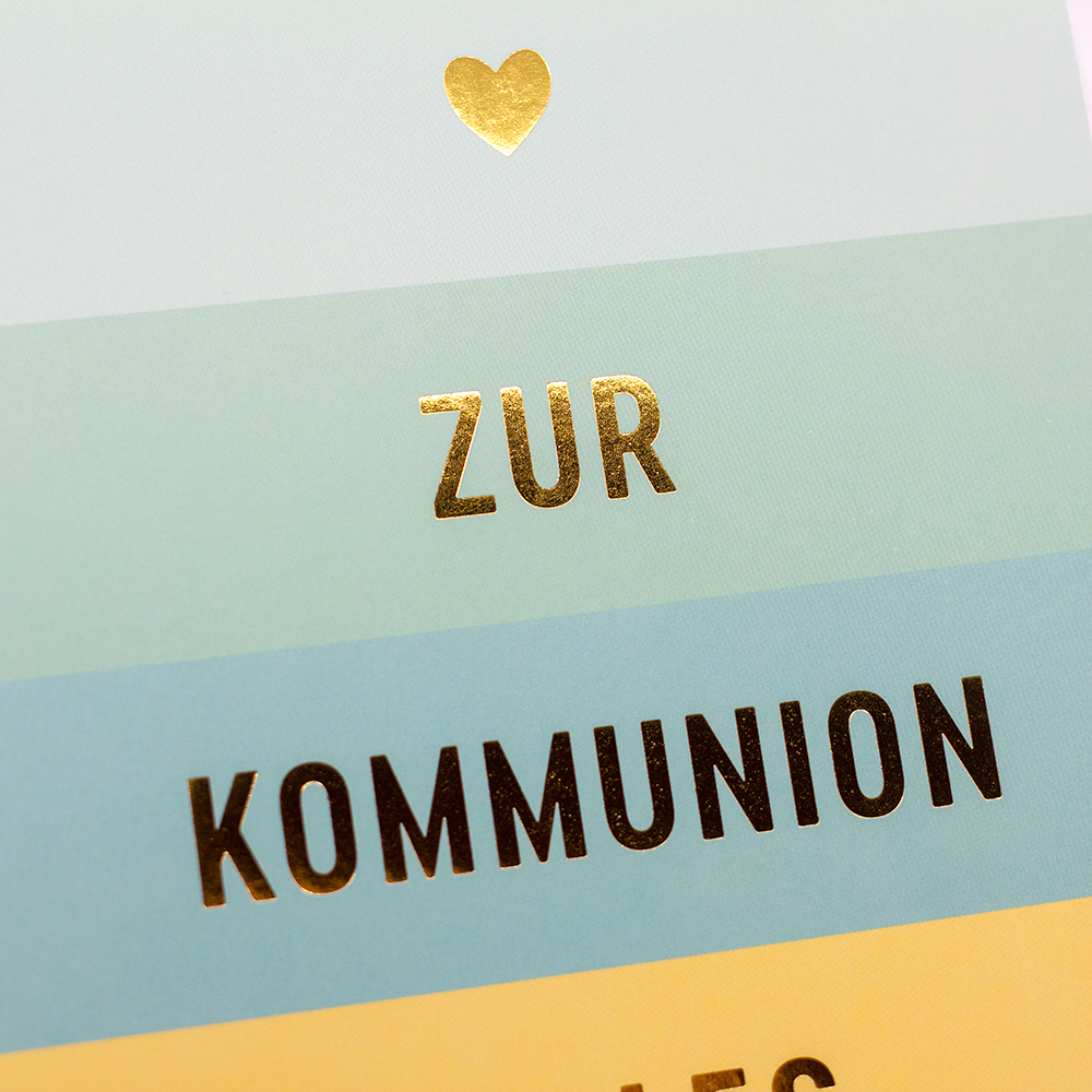 Zur Kommunion...