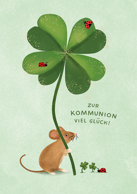 Zur Kommunion viel Glück!