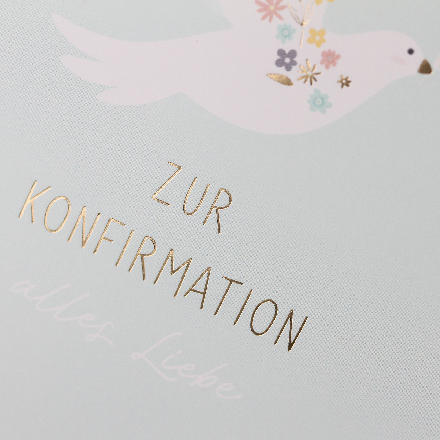 Zur Konfirmation...