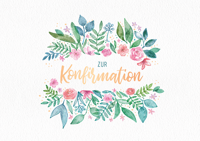Zur Konfirmation