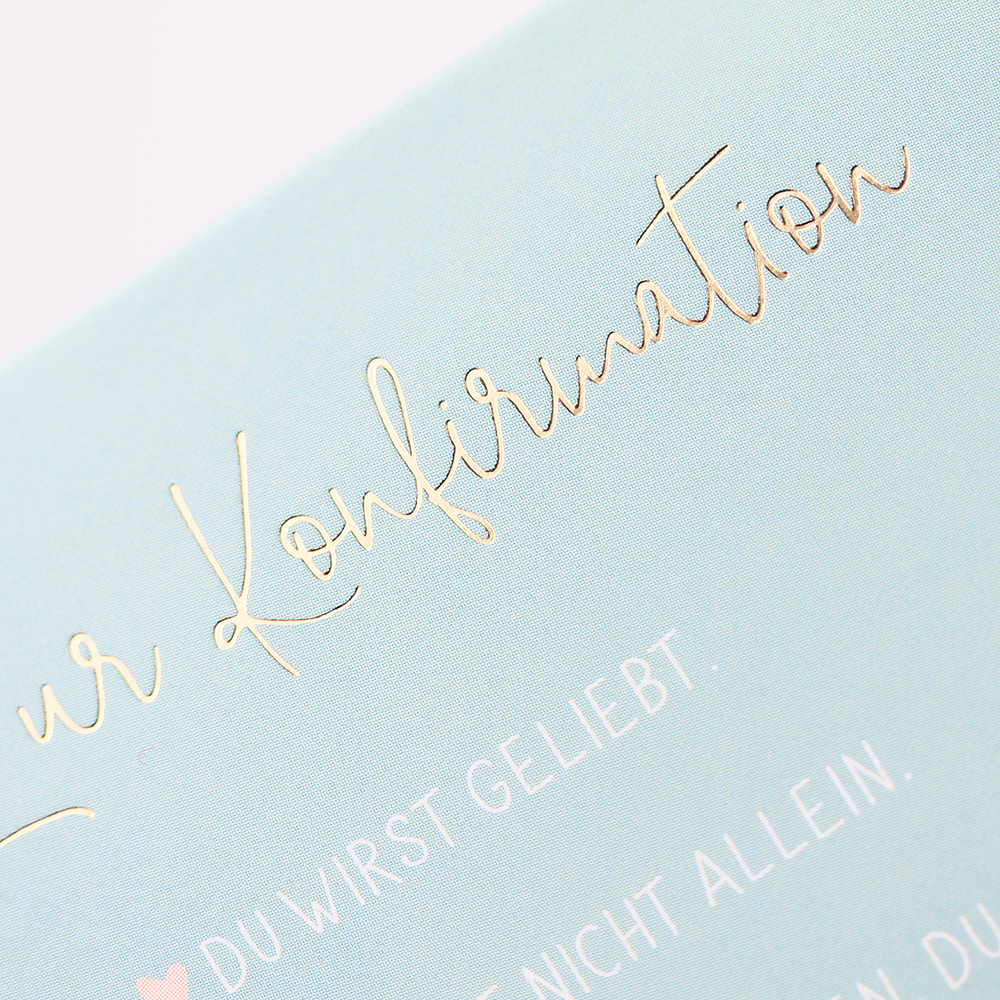 Zur Konfirmation...