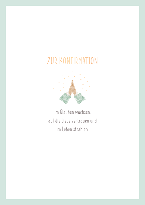 Zur Konfirmation