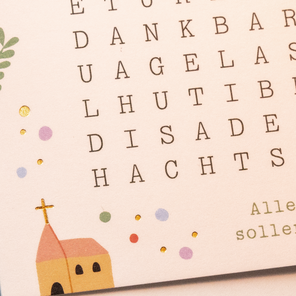 Zur Konfirmation alles Liebe...