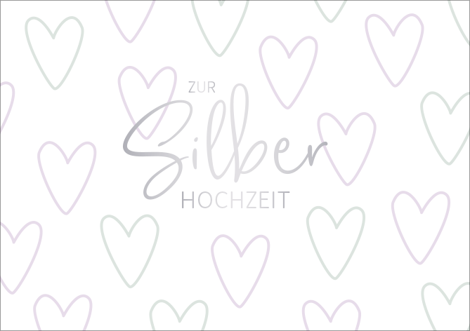 Zur Silberhochzeit