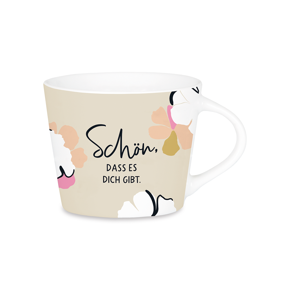 Tasse Schön Dass Es Dich Gibt Produkte der Schreibkram Manufaktur günstig online bestellen ️ Grafik