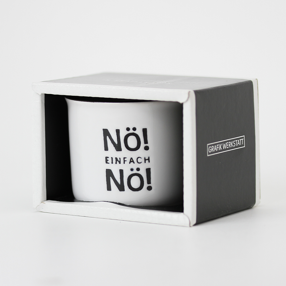 Espresso-Tasse Vintage Nö!