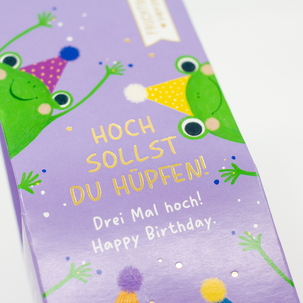 Hoch sollst du hüpfen!