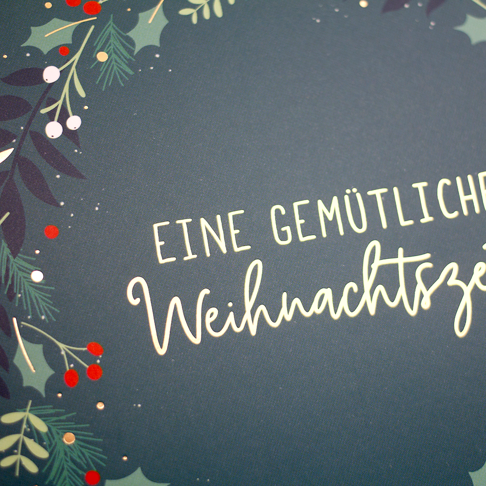 Eine gemütliche Weihnachtszeit
