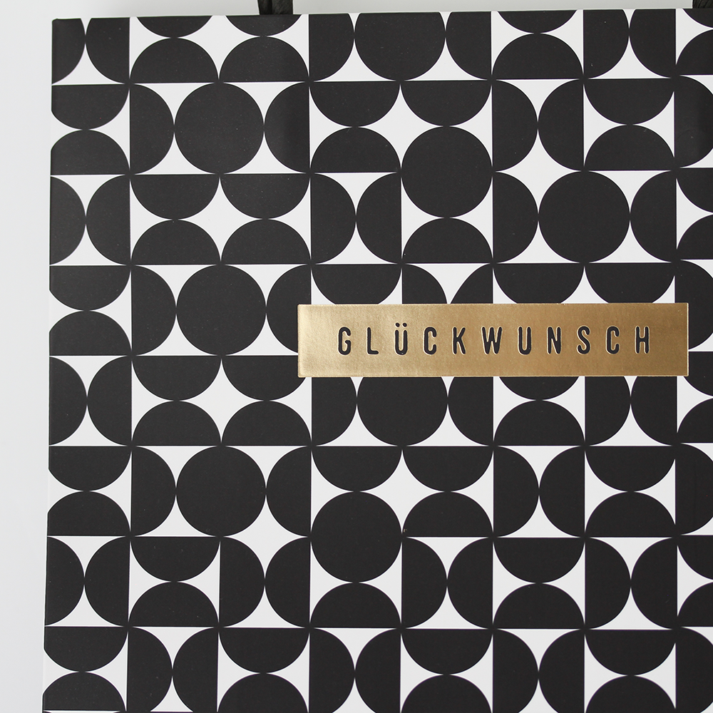 Geschenktüte groß Glückwunsch