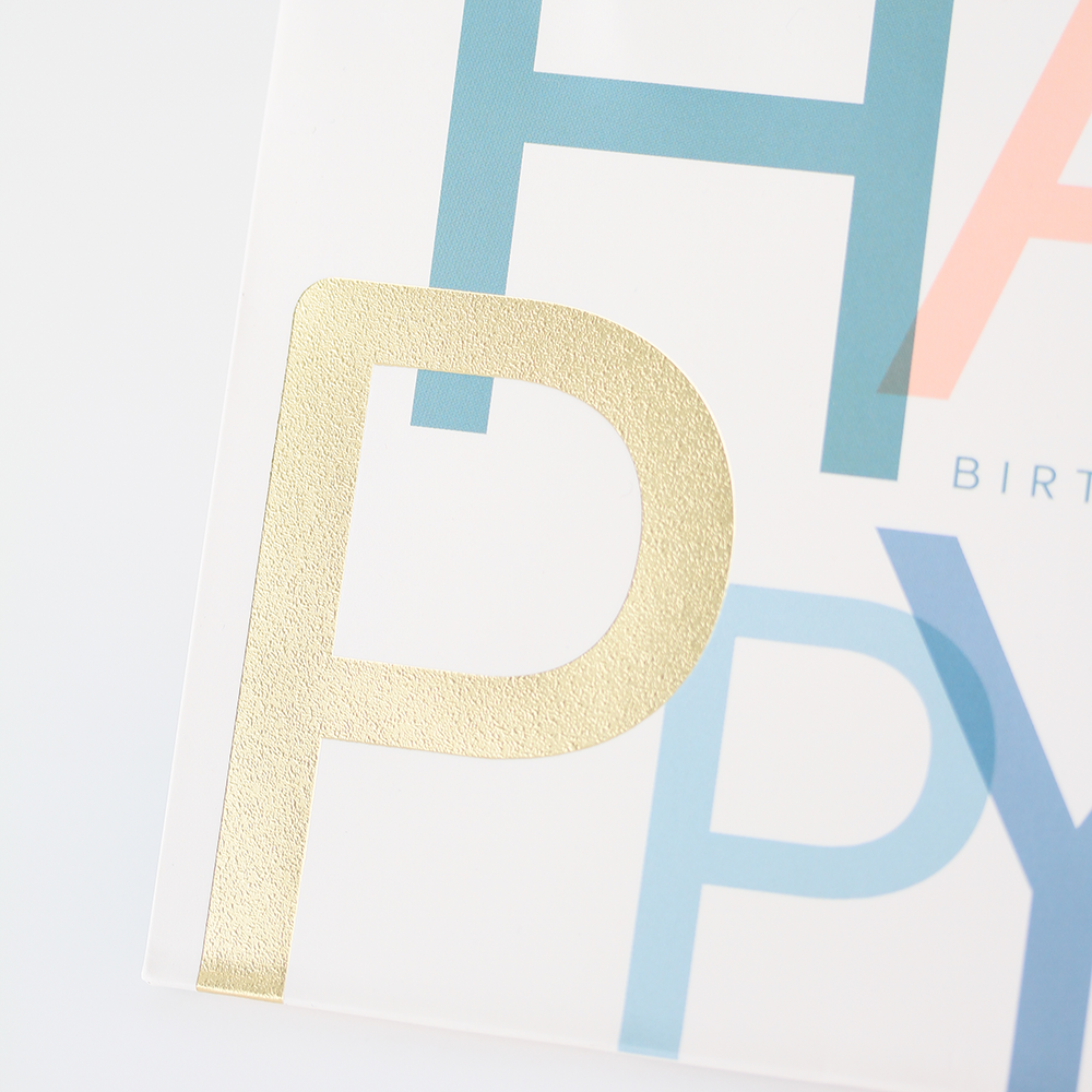 Geschenktüte klein Happy Birthday