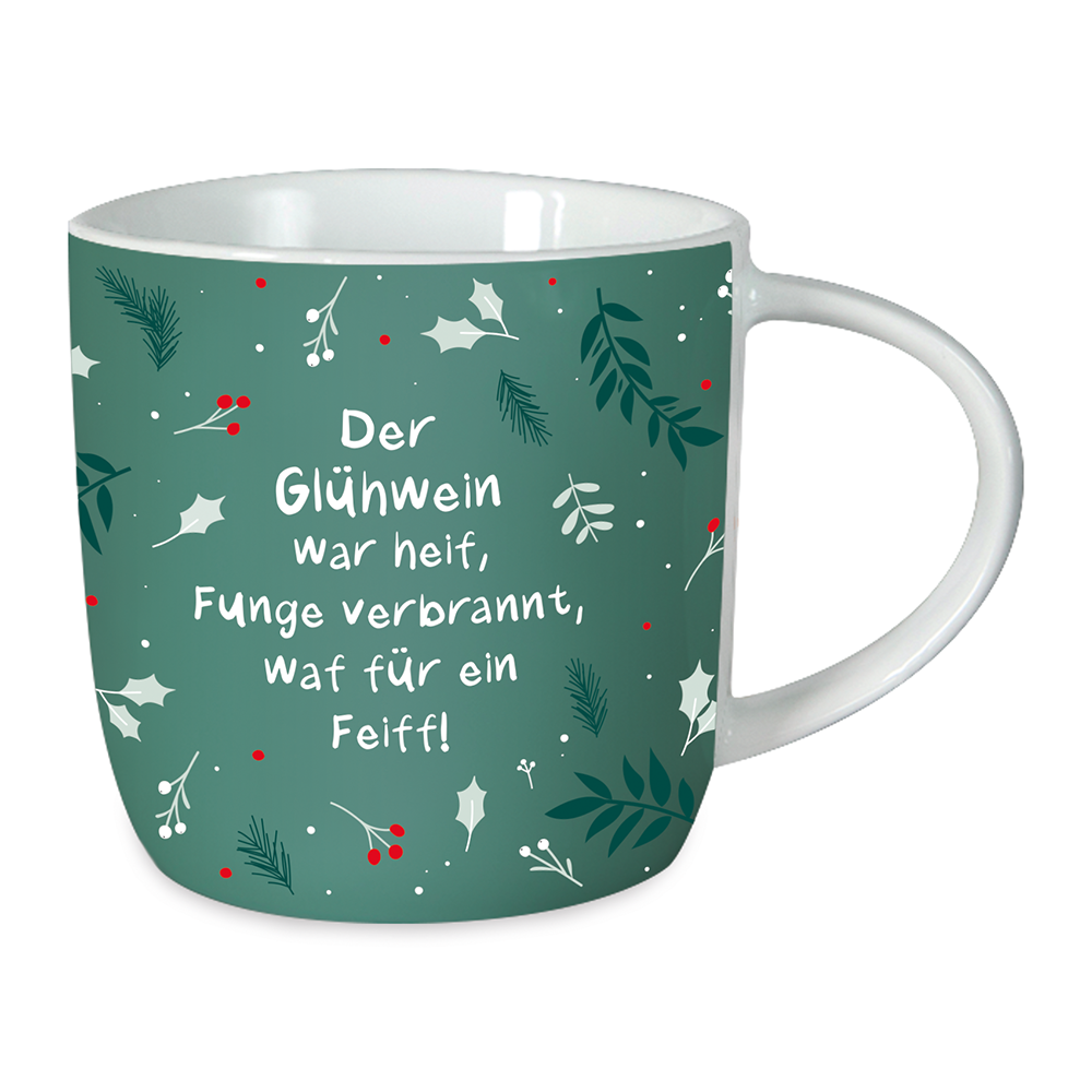 Der Glühwein war heif...