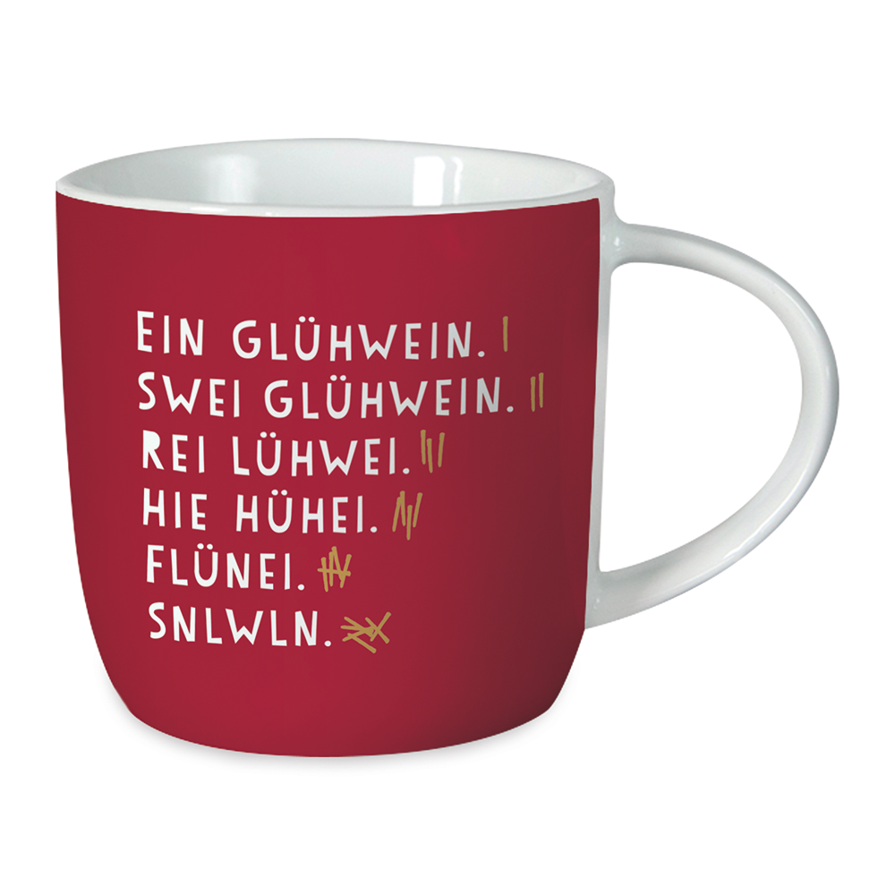 Ein Glühwein.