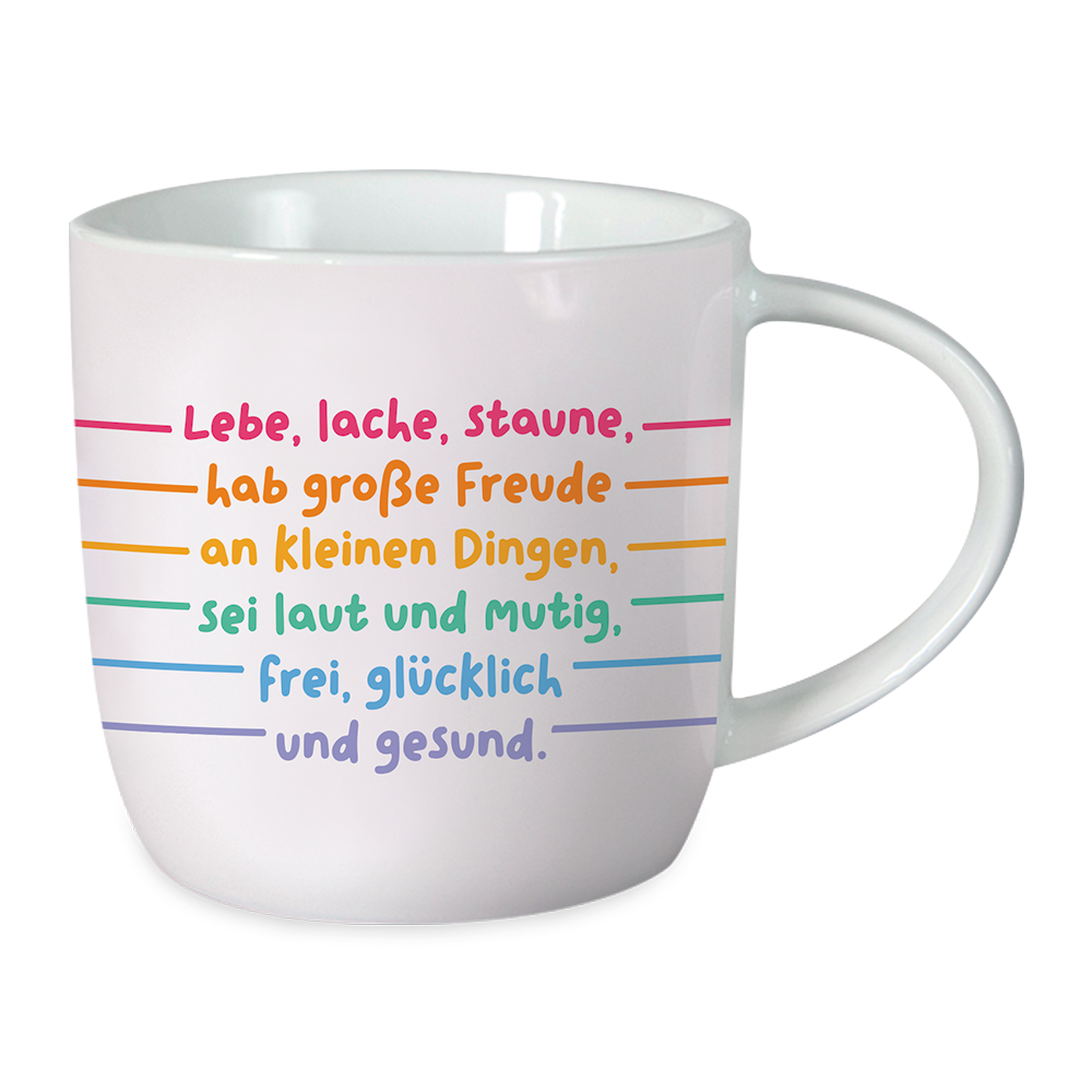 Lebe, lache, staune