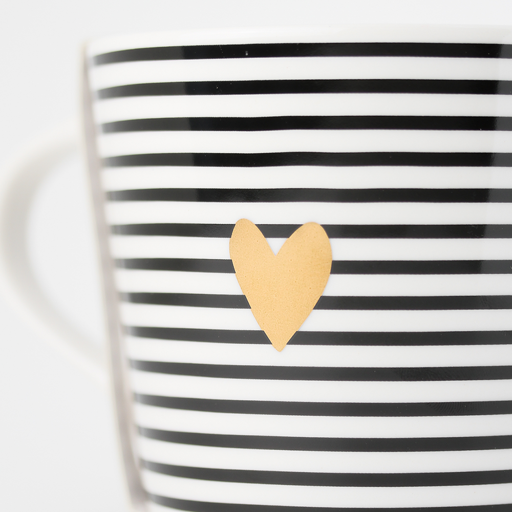 Goldtasse Schreibkram Manufaktur Herz