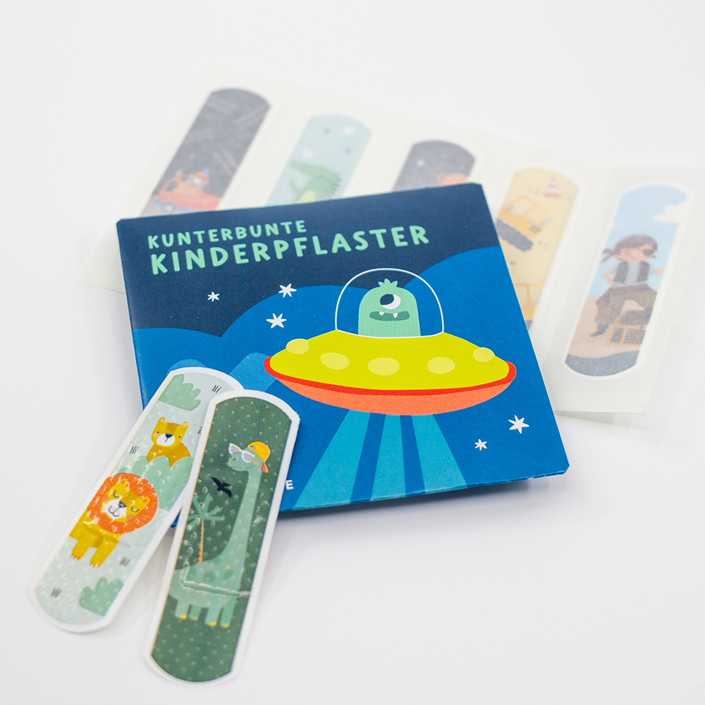 Kunterbunte Kinderpflaster