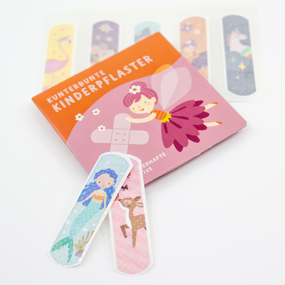 Kunterbunte Kinderpflaster