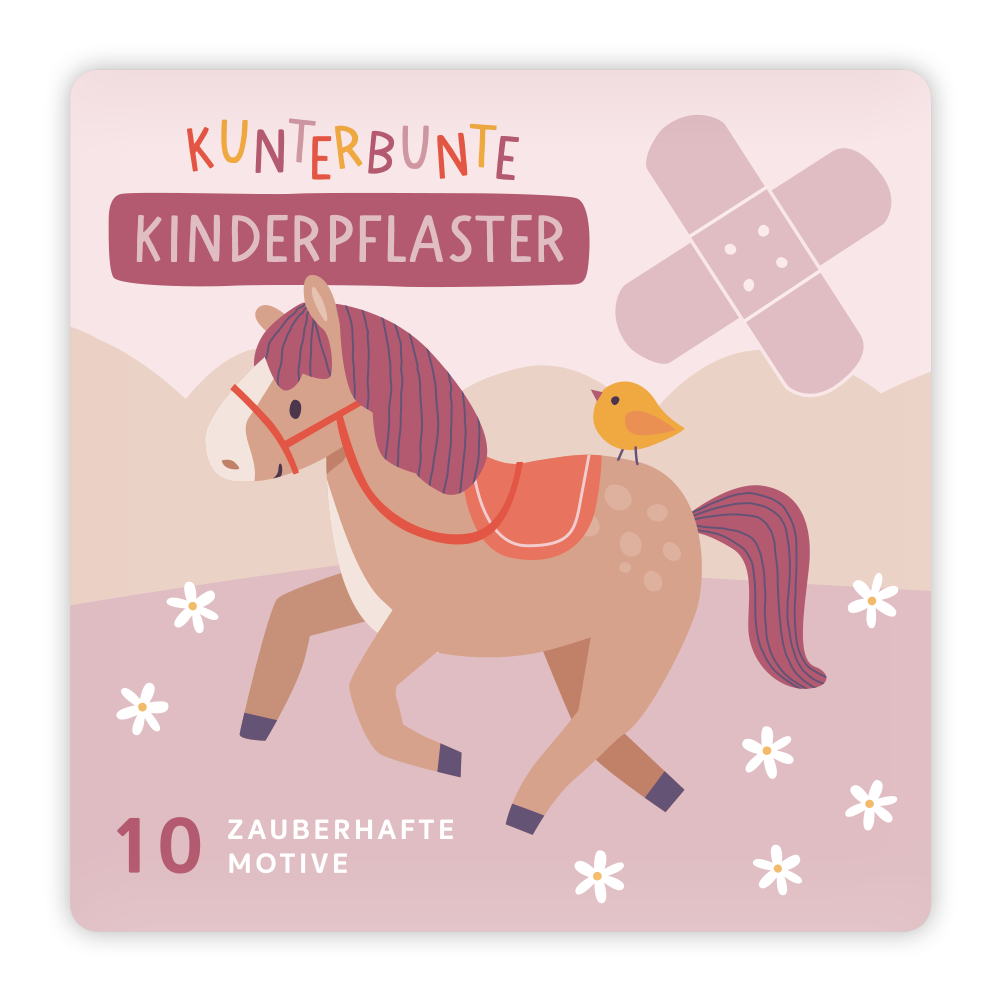 Kunterbunte Kinderpflaster