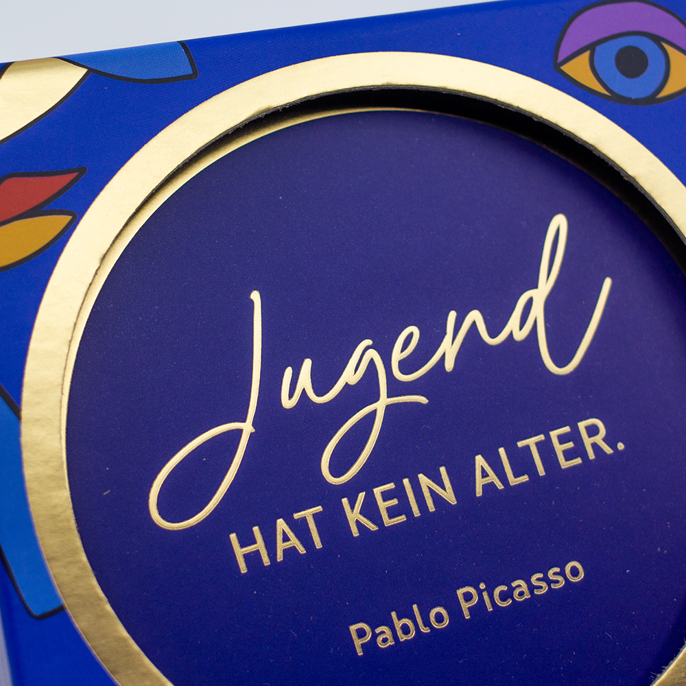 Korkuntersetzer in Schachtel Genuss & Design à 6 St. Pablo Picasso