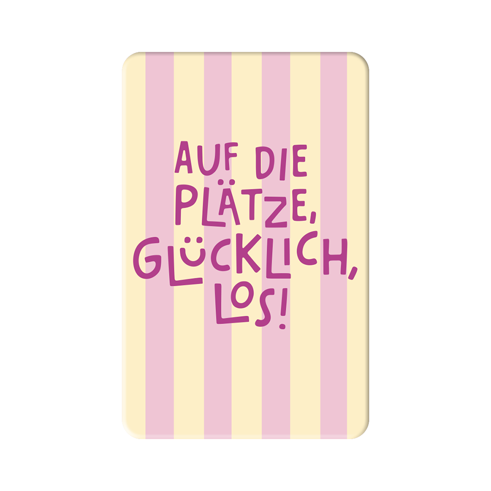 Auf die Plätze...