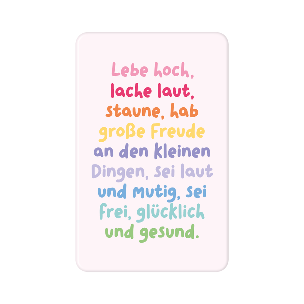 Lebe hoch...