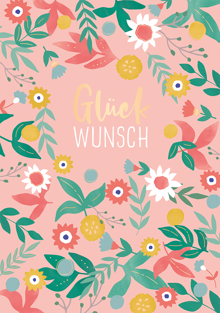 Glückwunsch! ️ Grafik Werkstatt