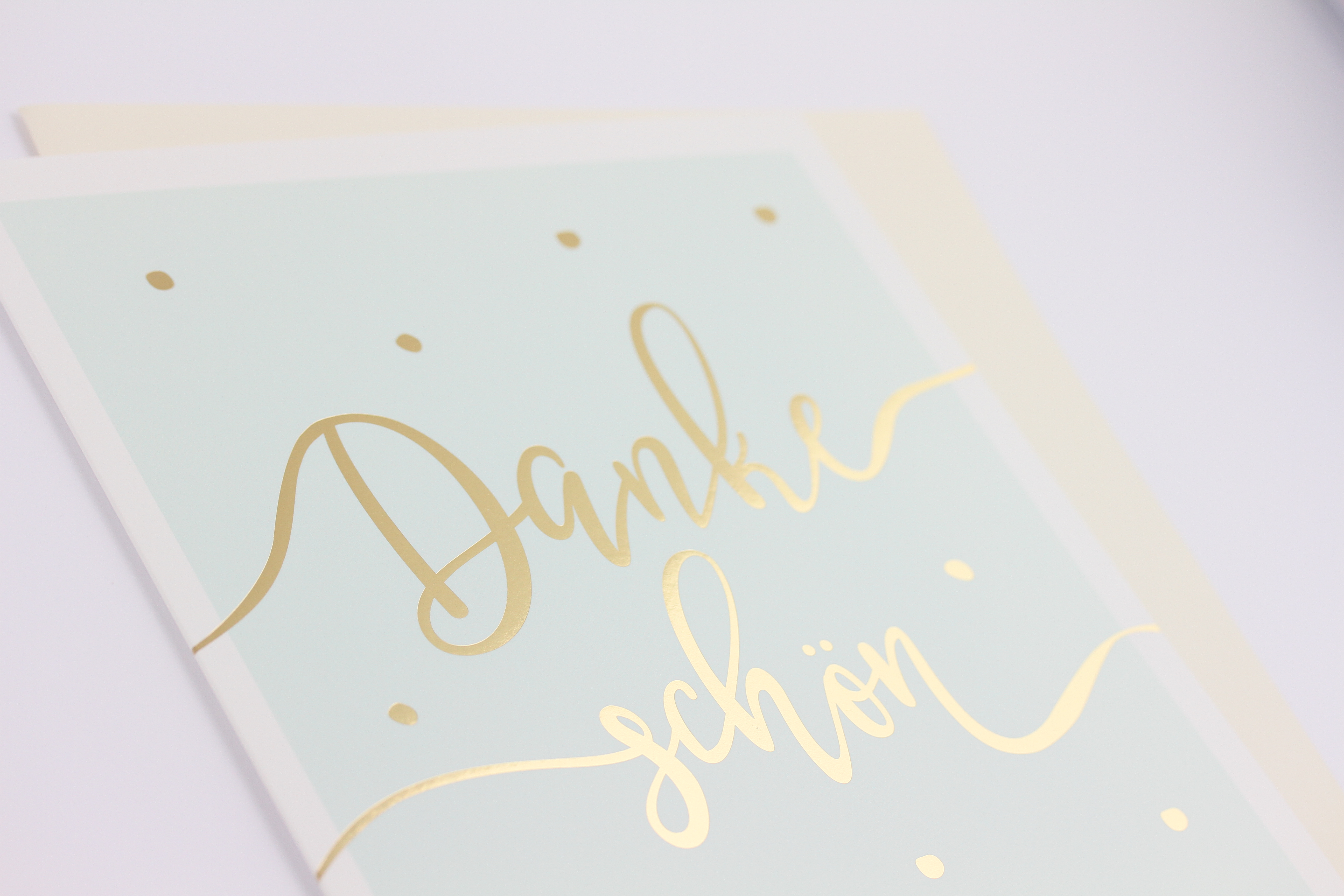 Maxi Card  Goldveredelung
