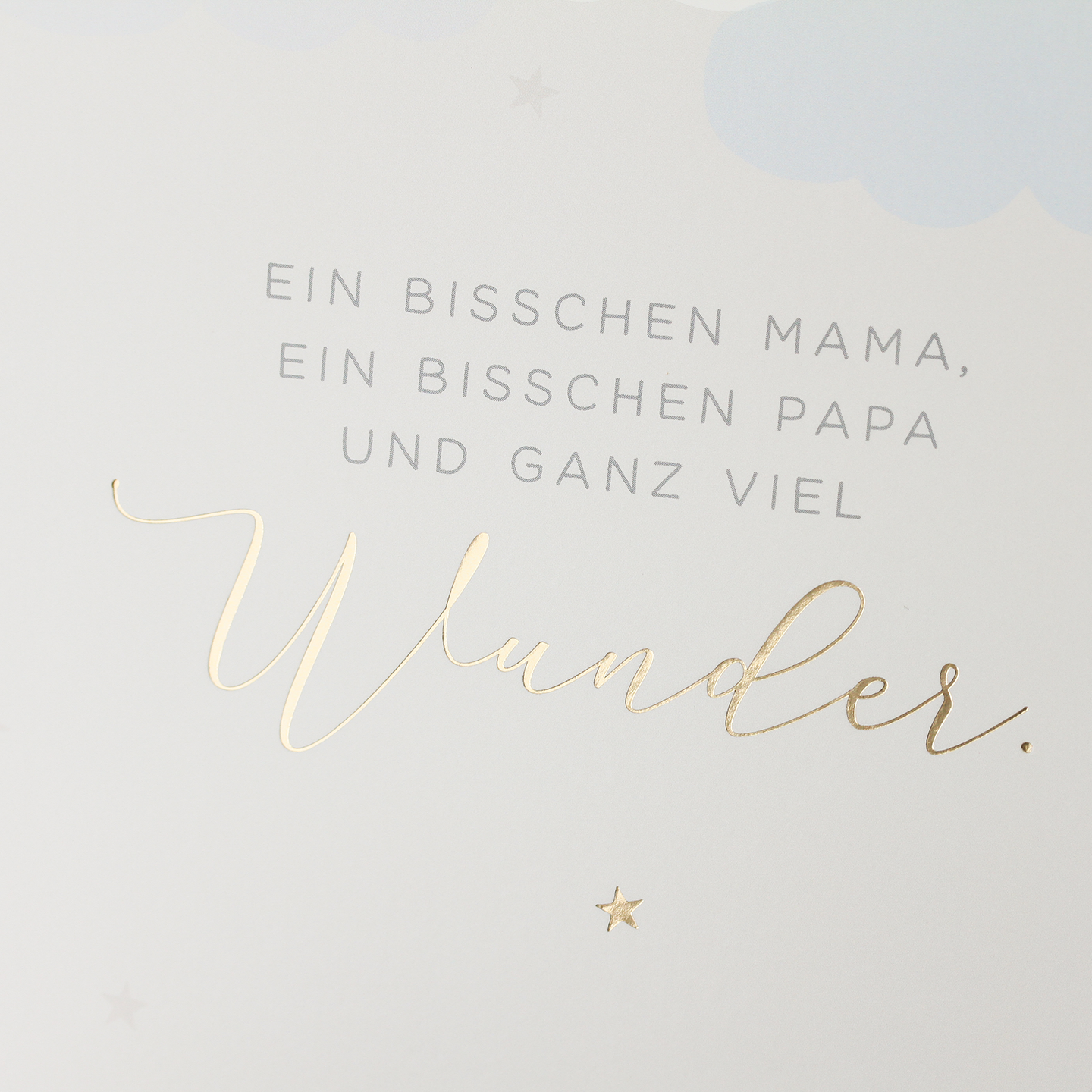Maxi Card  Goldveredelung