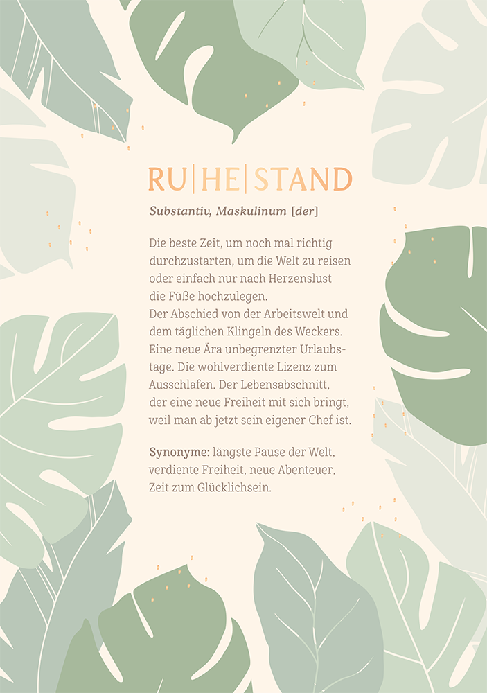 Ruhestand
