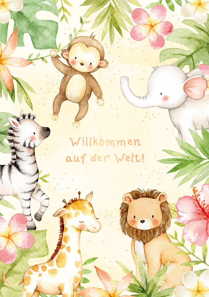 Willkommen auf der Welt!