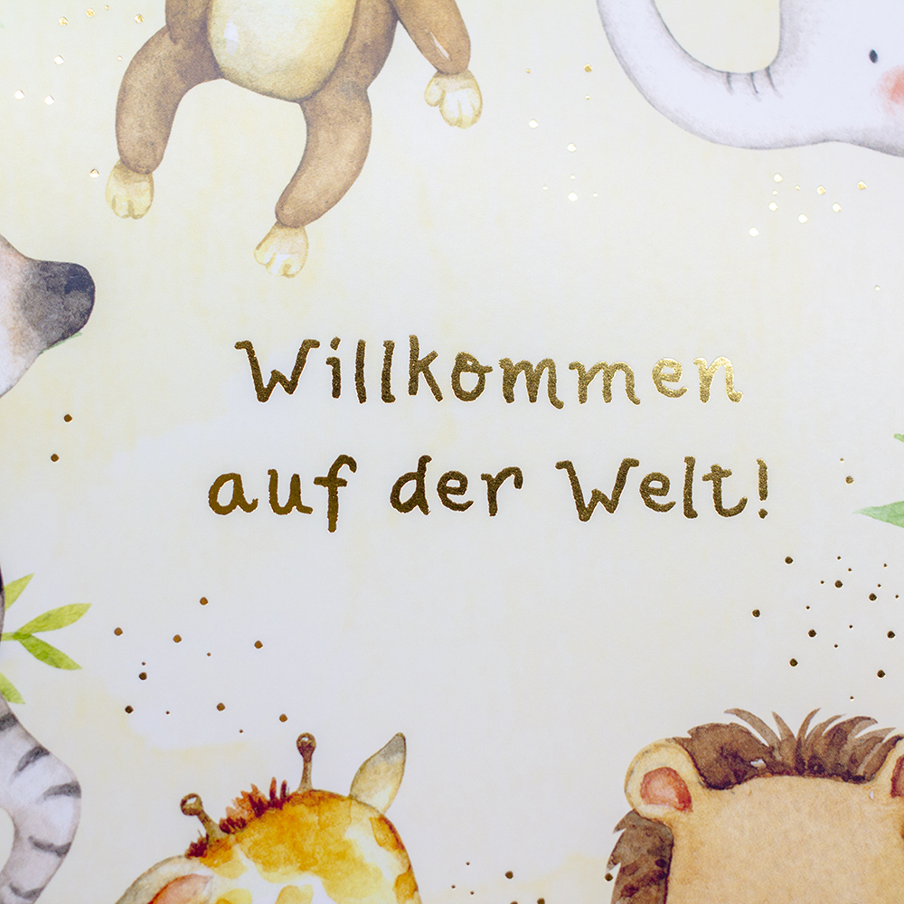 Willkommen auf der Welt!