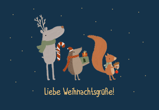 Liebe Weihnachtsgrüße!