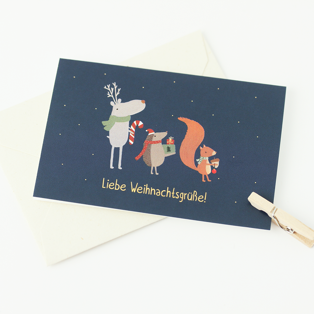 Liebe Weihnachtsgrüße!