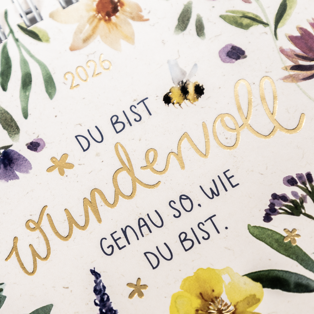 Du bist wundervoll...