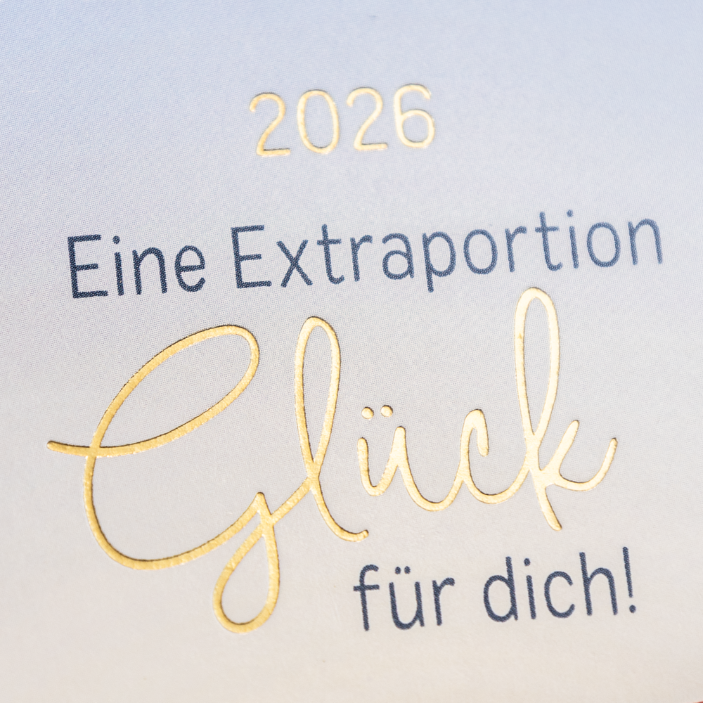 Eine Extraportion Glück
