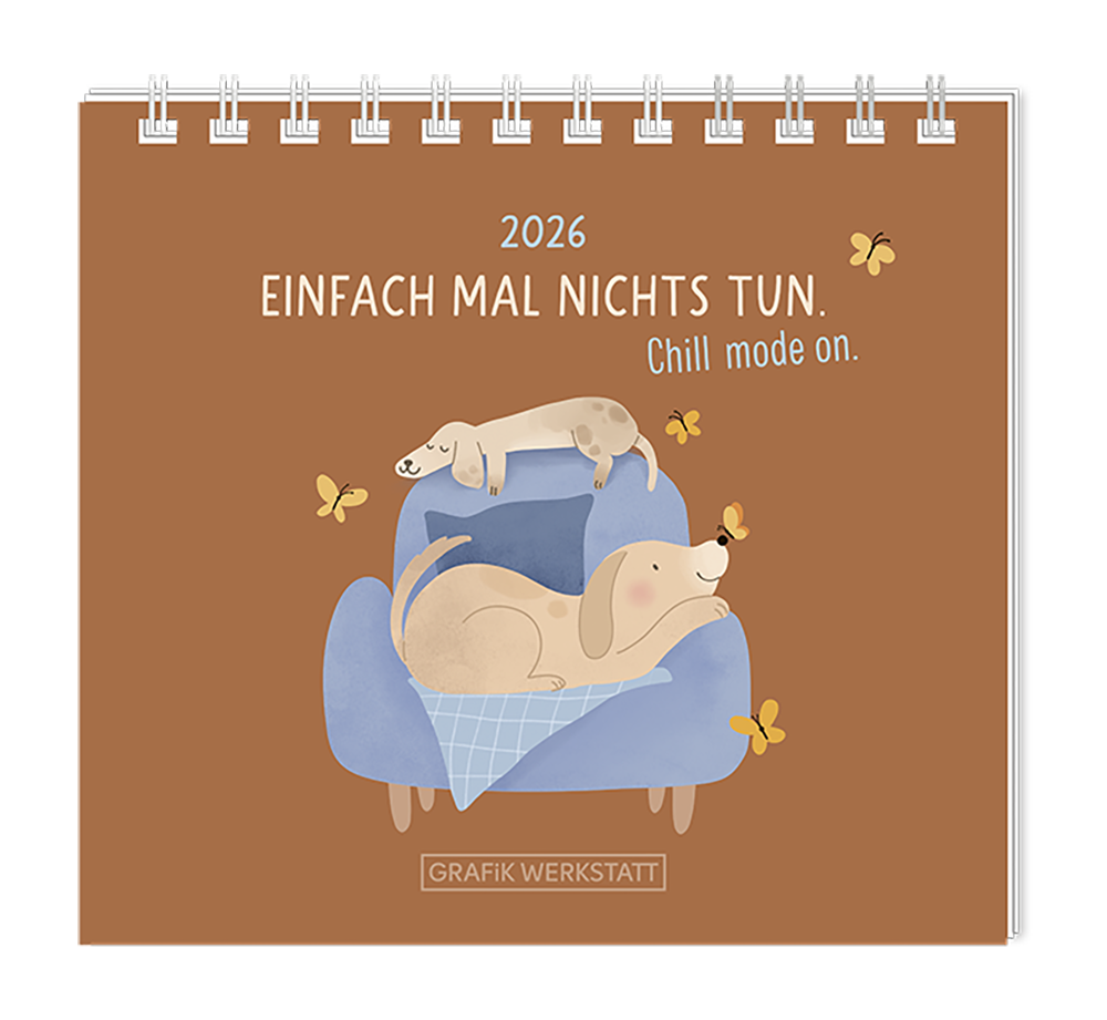 Einfach mal nichts tun.