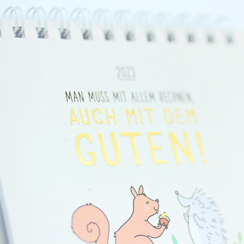 Man muss mit allem rechnen...