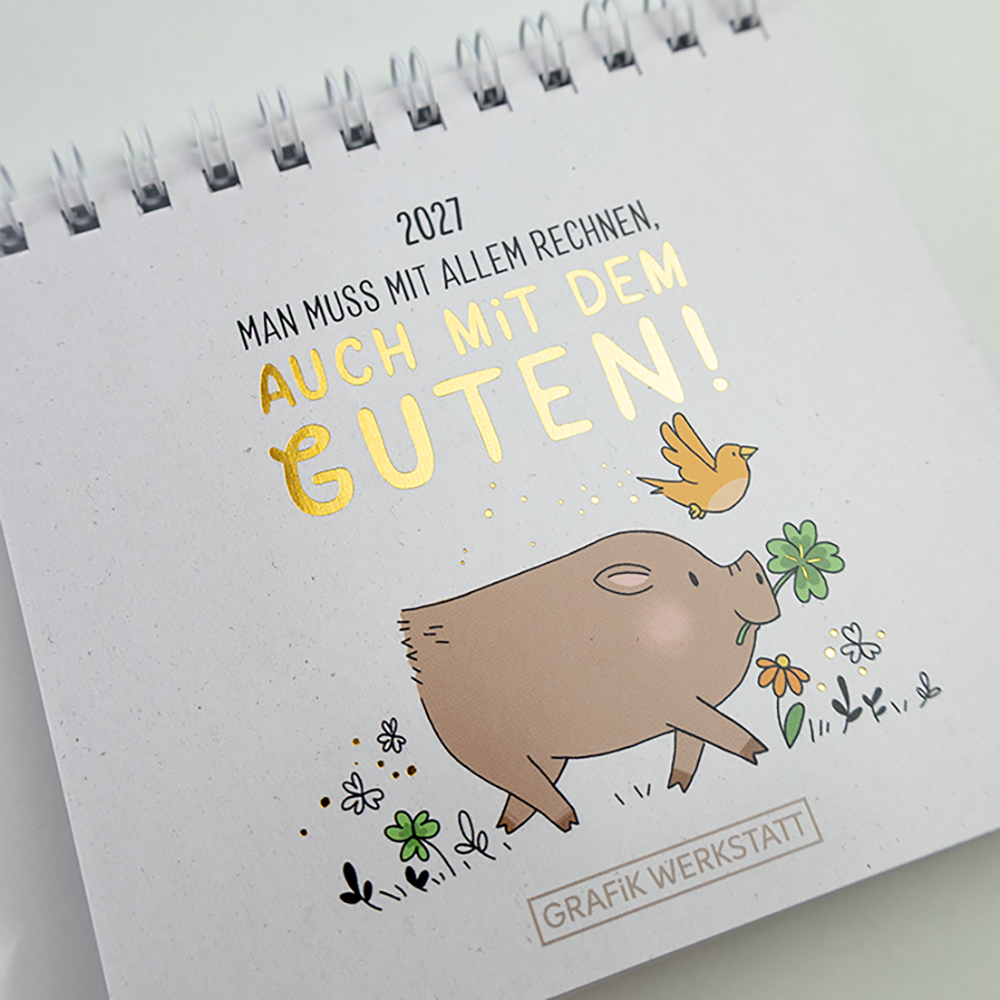 Man muss mit allem rechnen...